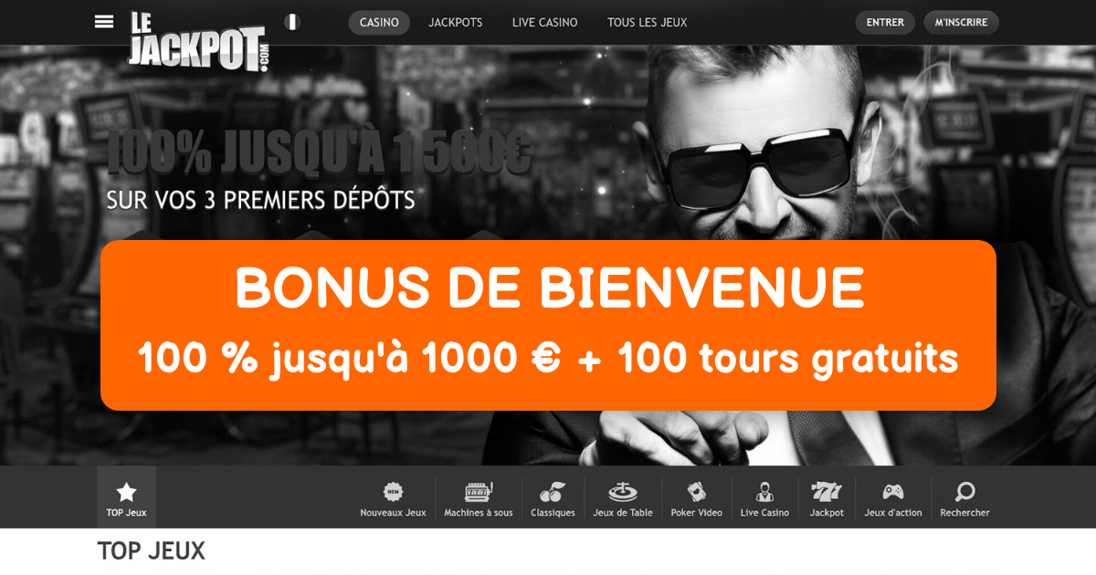 LeJackpot Casino - Meilleur Casino en Ligne France